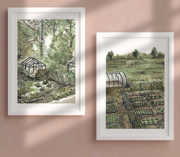 My Garden Set of 2 by Josephine Wianto wall - art - picture - poster