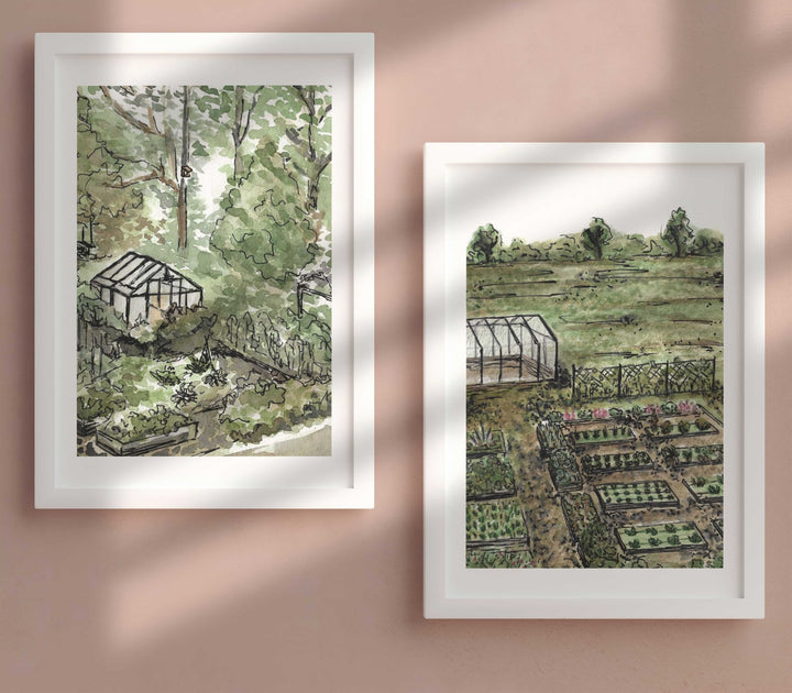 My Garden Set of 2 by Josephine Wianto wall - art - picture - poster
