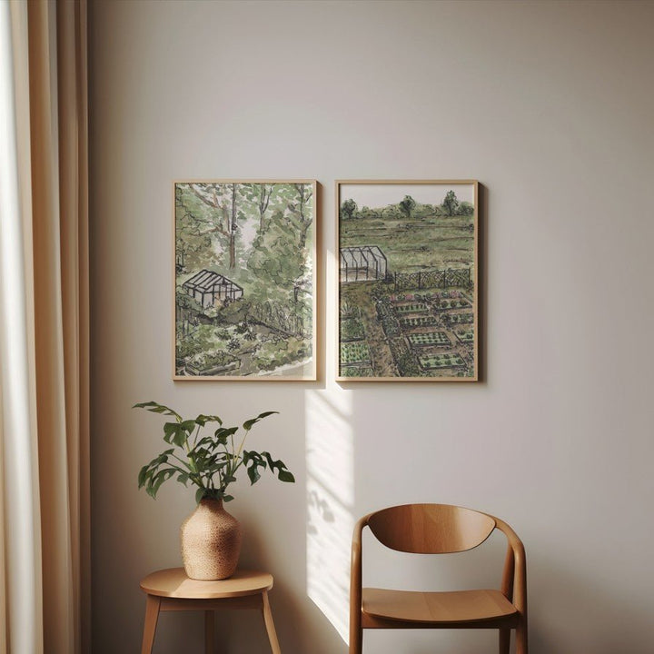 My Garden Set of 2 by Josephine Wianto wall - art - picture - poster