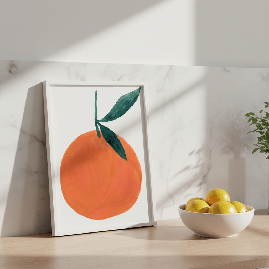 Naranja by Marina Garcia Fernandez wall - art - picture - poster