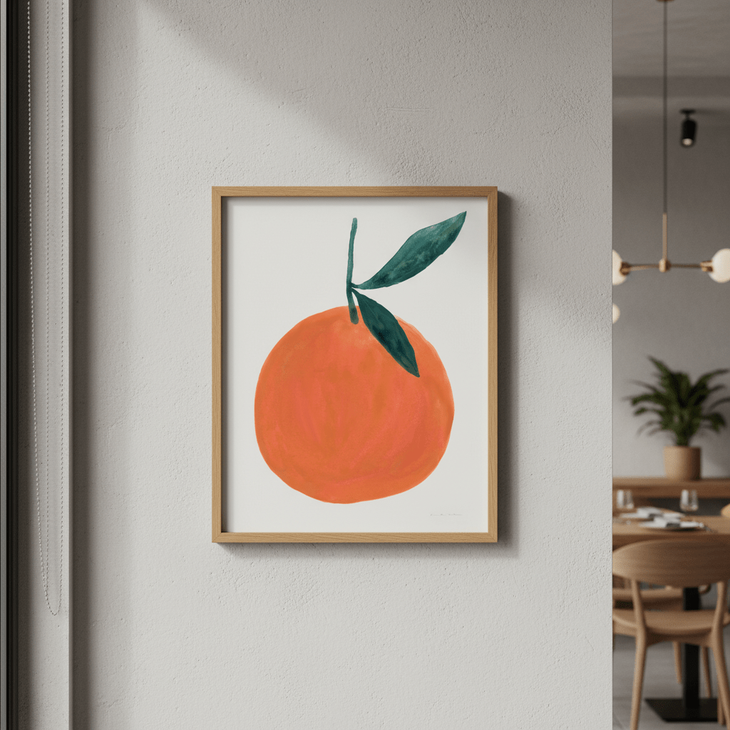 Naranja by Marina Garcia Fernandez wall - art - picture - poster