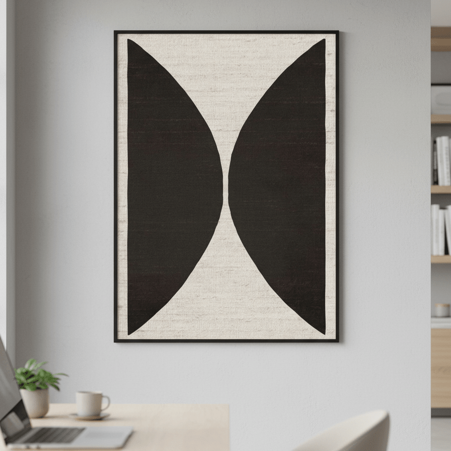 Natural Half Circles by Deer Muskeeter wall - art - picture - poster