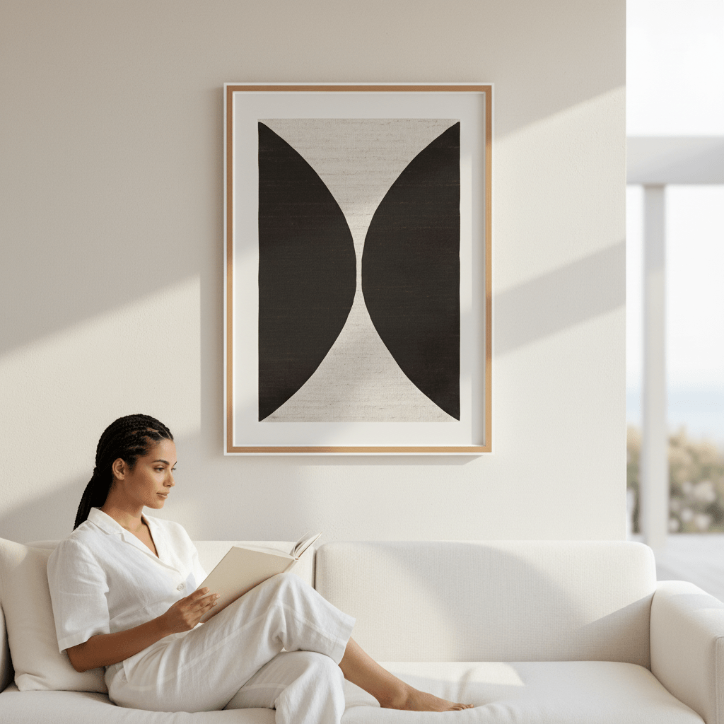 Natural Half Circles by Deer Muskeeter wall - art - picture - poster