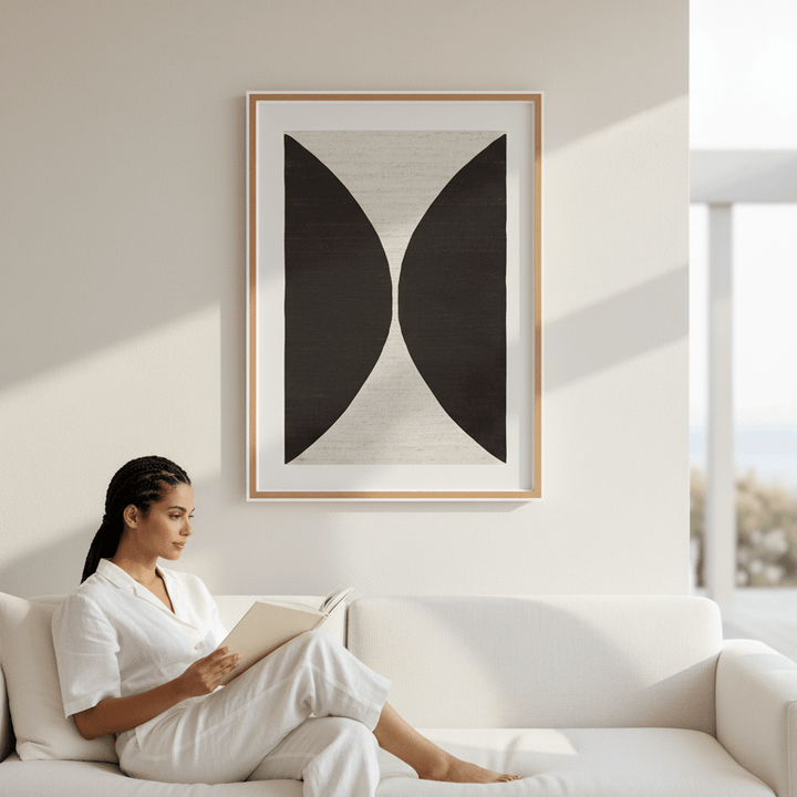 Natural Half Circles by Deer Muskeeter wall - art - picture - poster