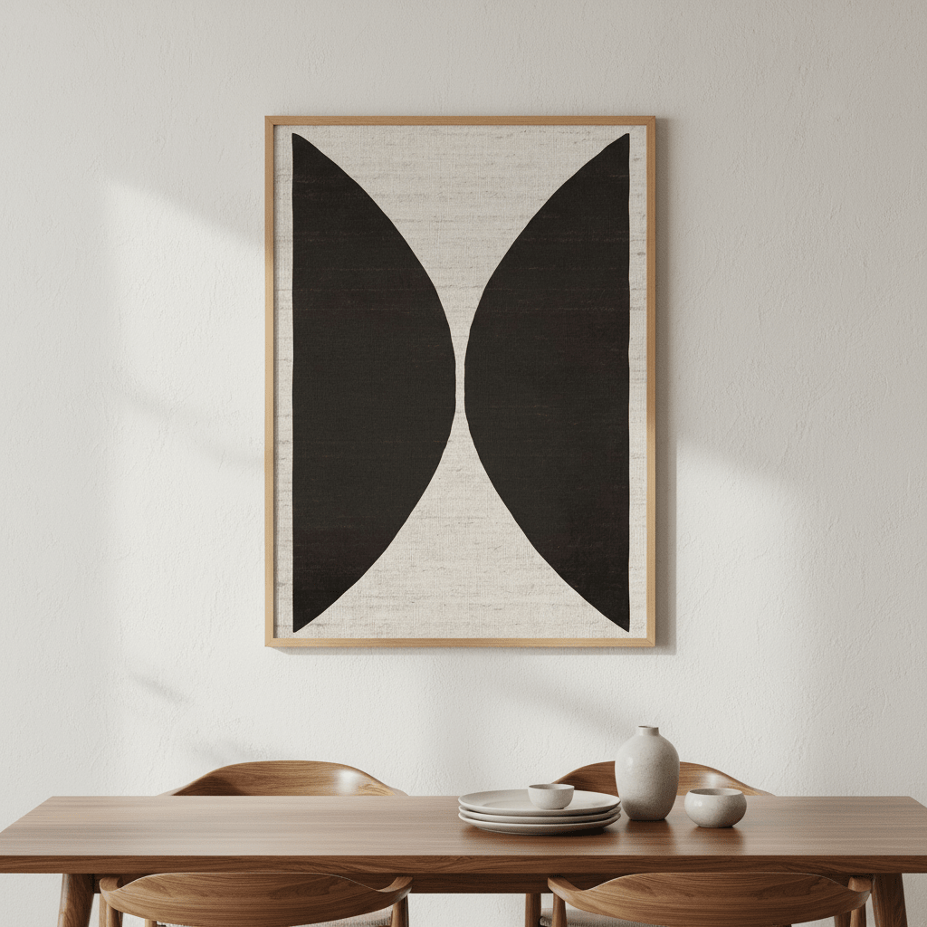 Natural Half Circles by Deer Muskeeter wall - art - picture - poster