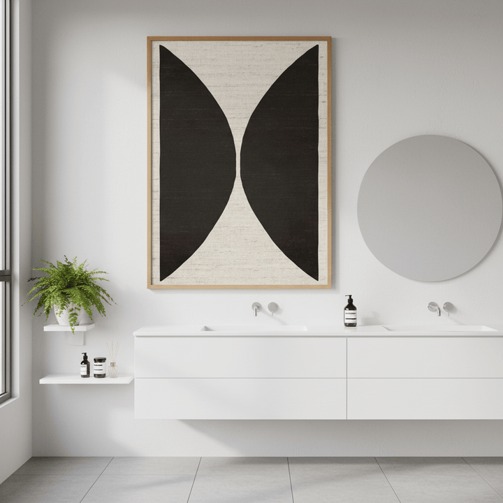 Natural Half Circles by Deer Muskeeter wall - art - picture - poster