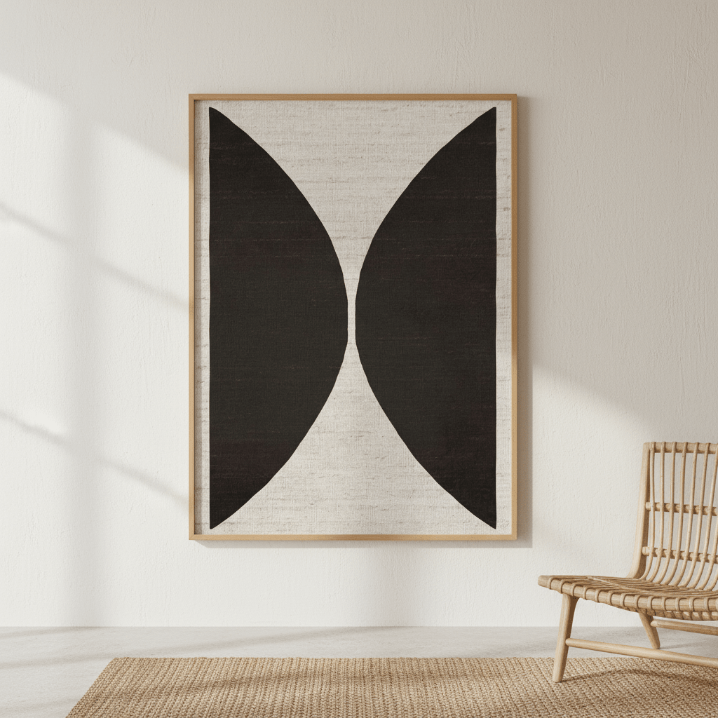 Natural Half Circles by Deer Muskeeter wall - art - picture - poster