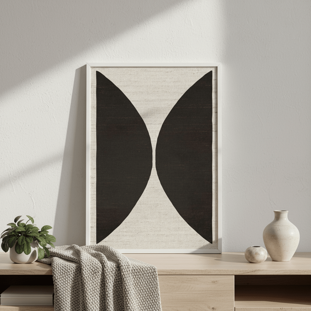 Natural Half Circles by Deer Muskeeter wall - art - picture - poster