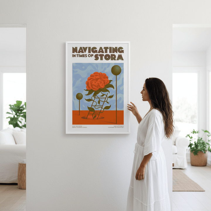 Navigating in Times of Storm by Itamar Makover wall - art - picture - poster