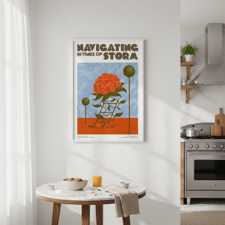 Navigating in Times of Storm by Itamar Makover wall - art - picture - poster