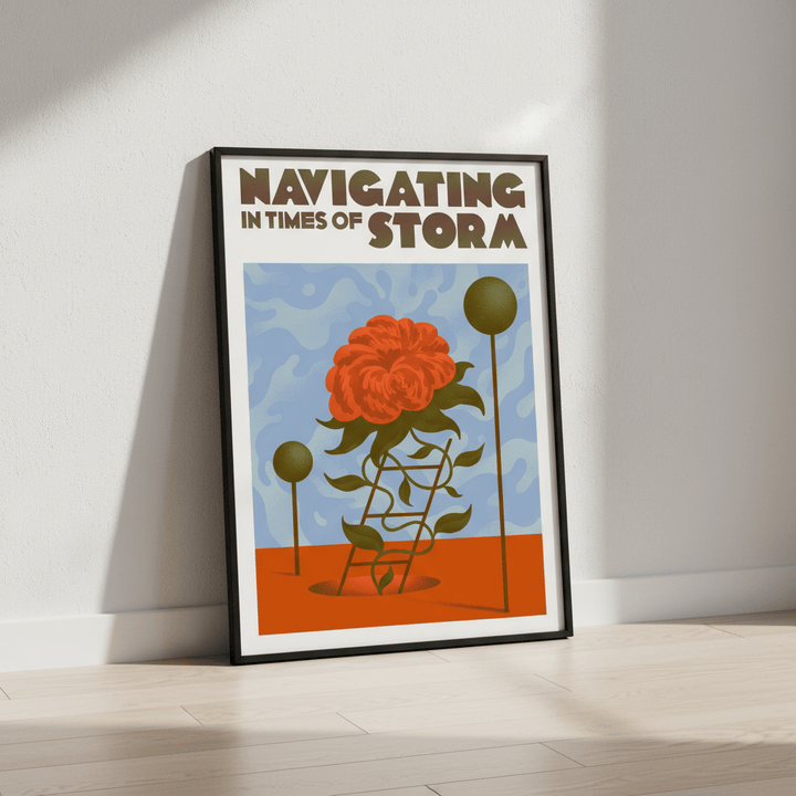 Navigating in Times of Storm by Itamar Makover wall - art - picture - poster