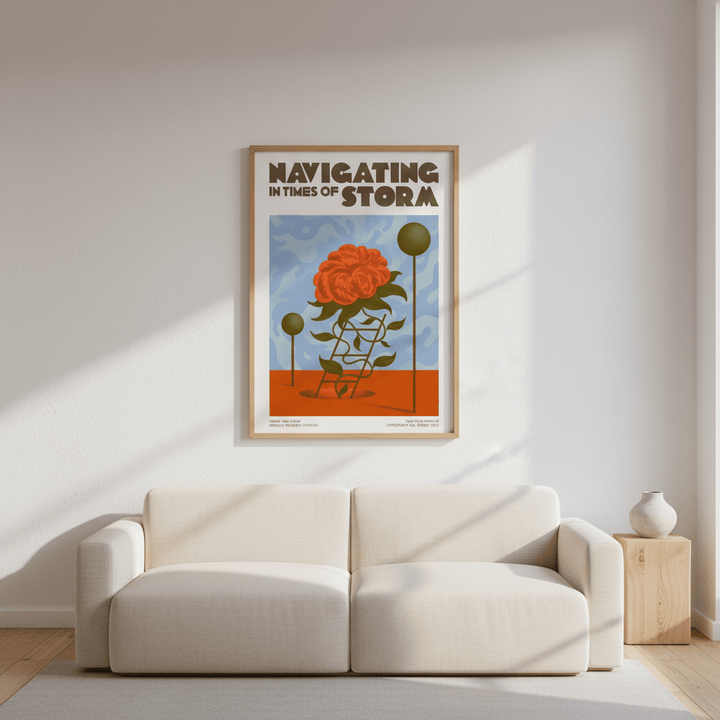 Navigating in Times of Storm by Itamar Makover wall - art - picture - poster