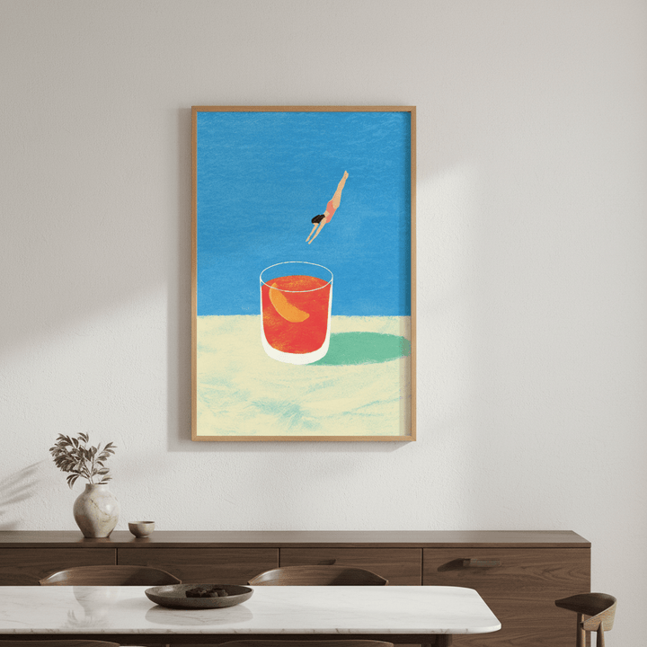 Negroni Girl by Henry Rivers wall - art - picture - poster