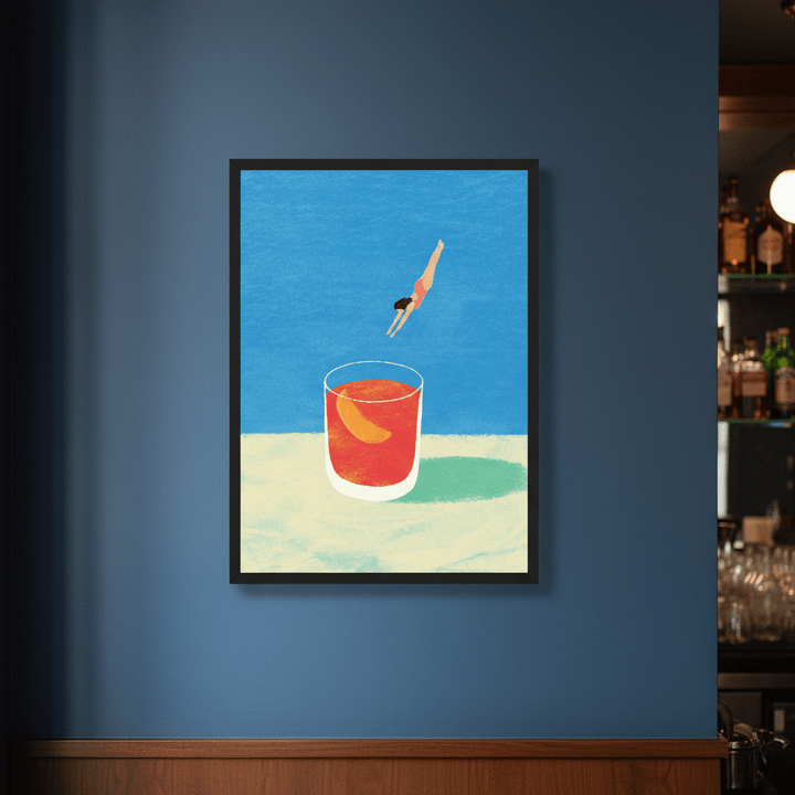 Negroni Girl by Henry Rivers wall - art - picture - poster