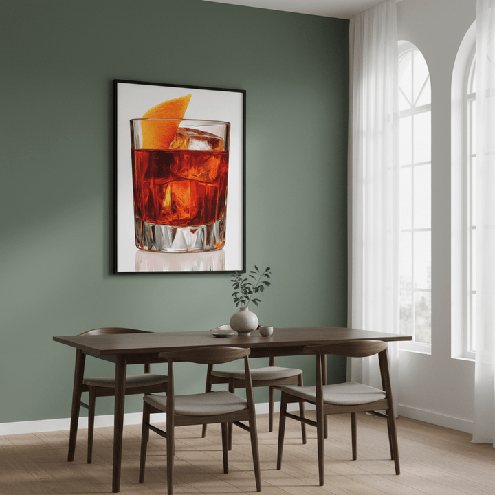 Negroni Wall Art Print wall - art - picture - poster