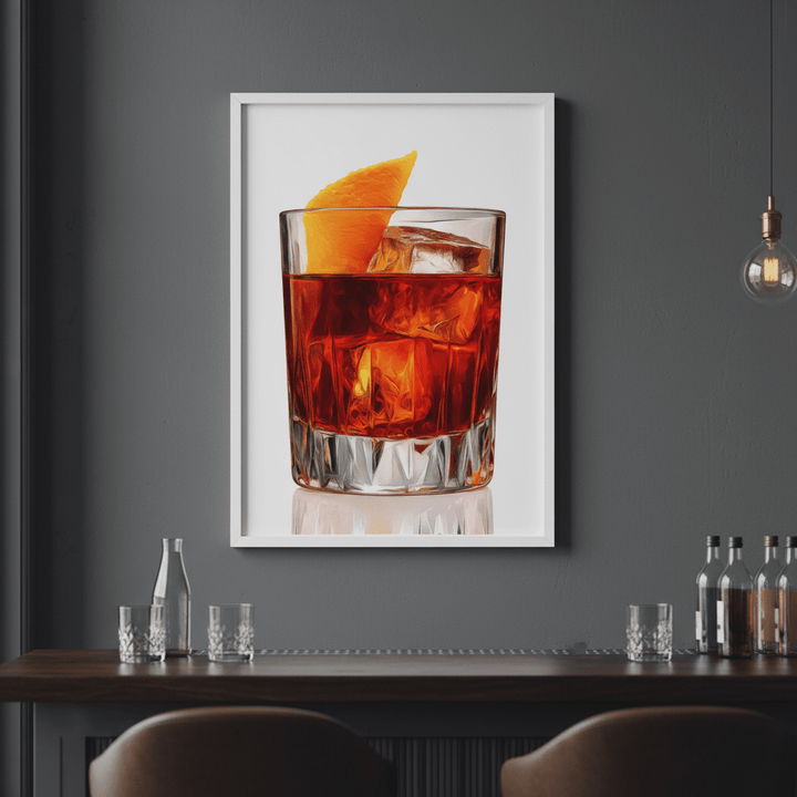 Negroni Wall Art Print wall - art - picture - poster