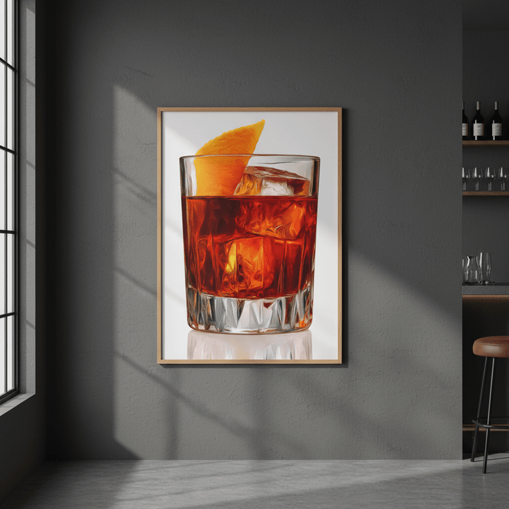 Negroni Wall Art Print wall - art - picture - poster