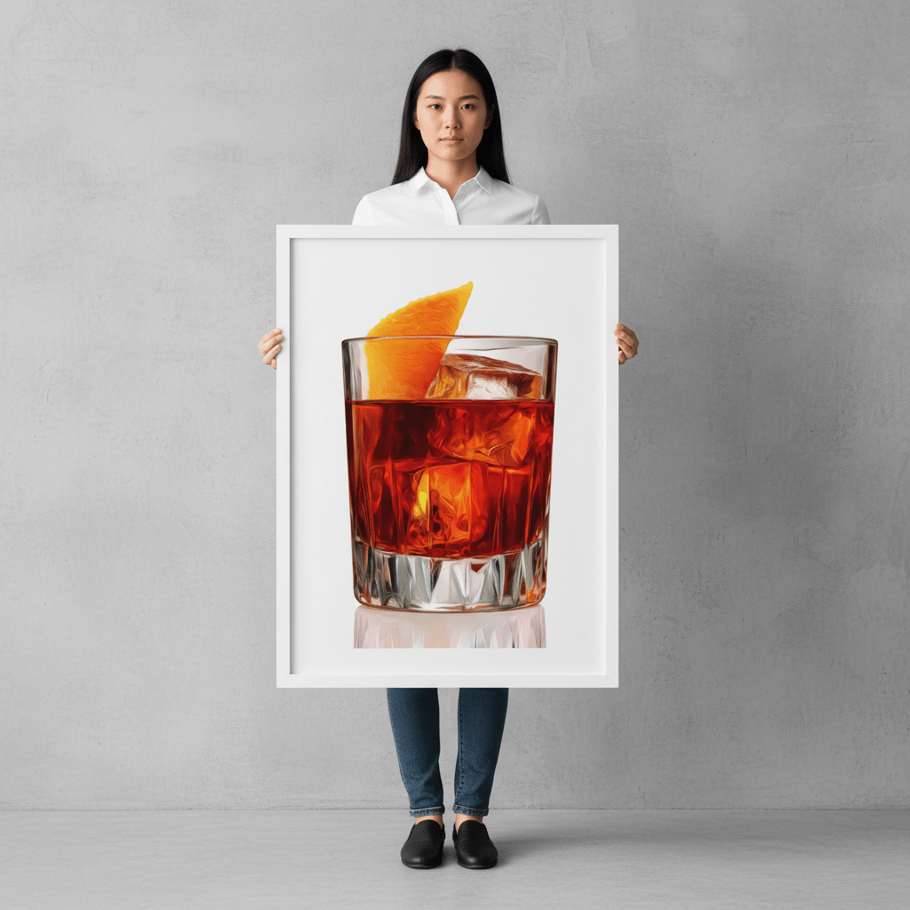 Negroni Wall Art Print wall - art - picture - poster