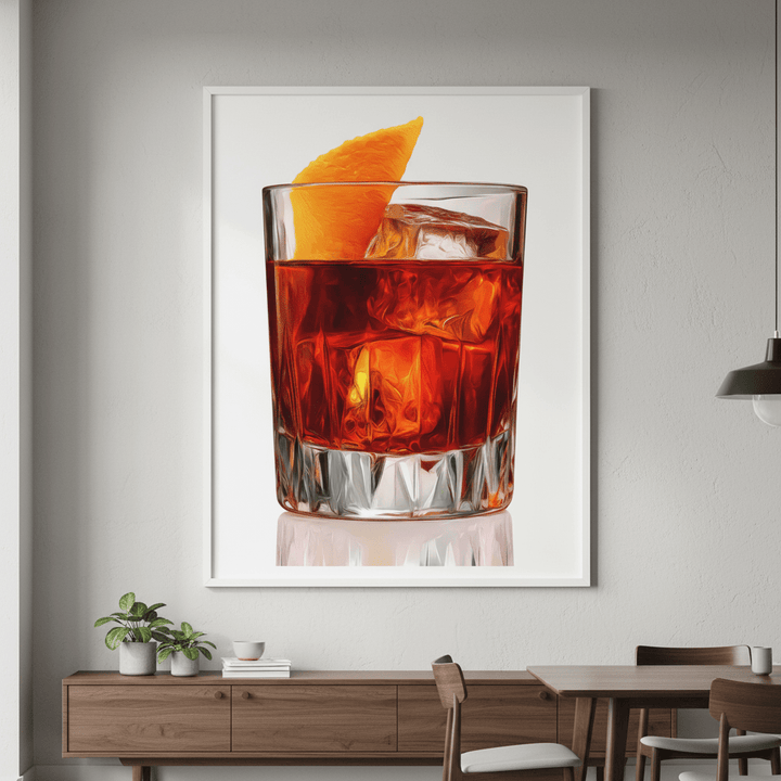 Negroni Wall Art Print wall - art - picture - poster