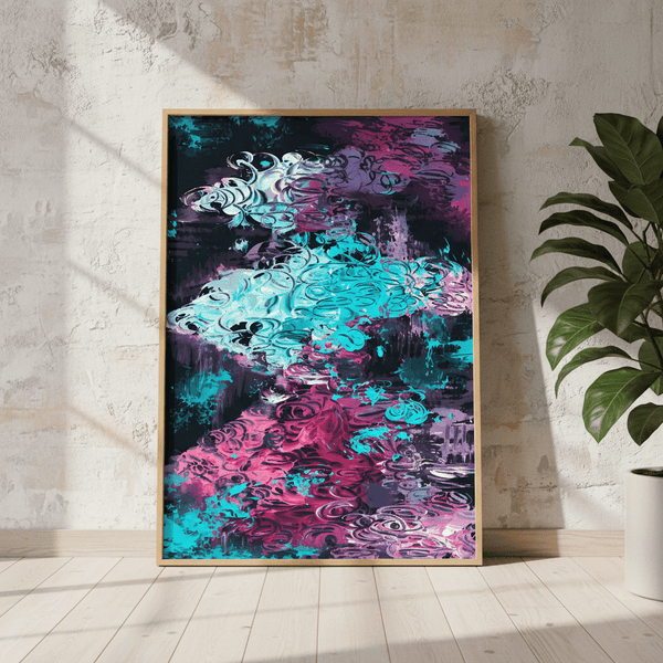 Neon Mirage Flow by Angelina Ngo