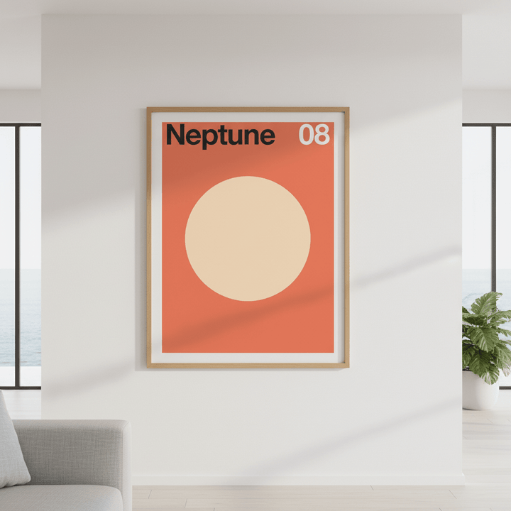 Neptune by Florent Bodart wall - art - picture - poster