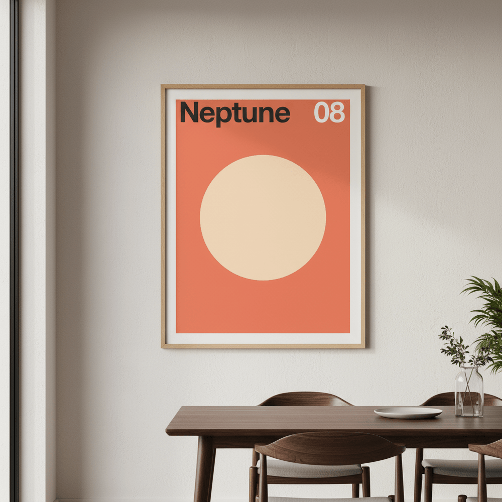 Neptune by Florent Bodart wall - art - picture - poster