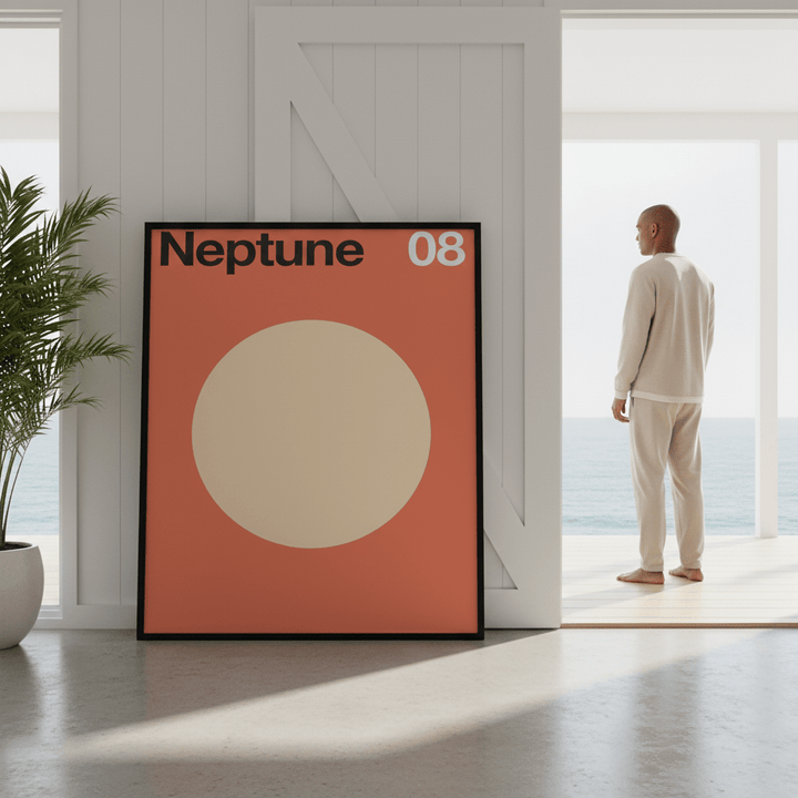 Neptune by Florent Bodart wall - art - picture - poster