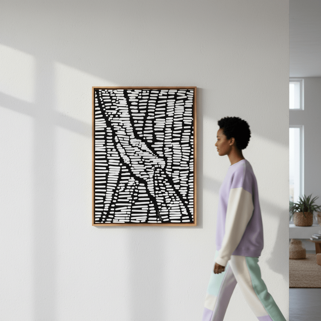 Never Let Go Black and White by Julia Cheney wall - art - picture - poster