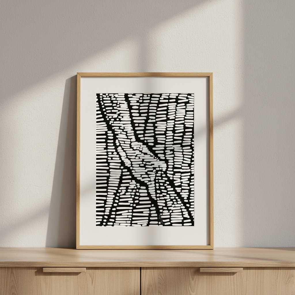 Never Let Go Black and White by Julia Cheney wall - art - picture - poster