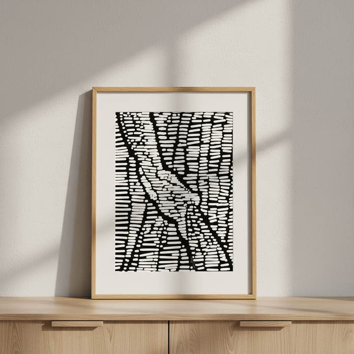 Never Let Go Black and White by Julia Cheney wall - art - picture - poster