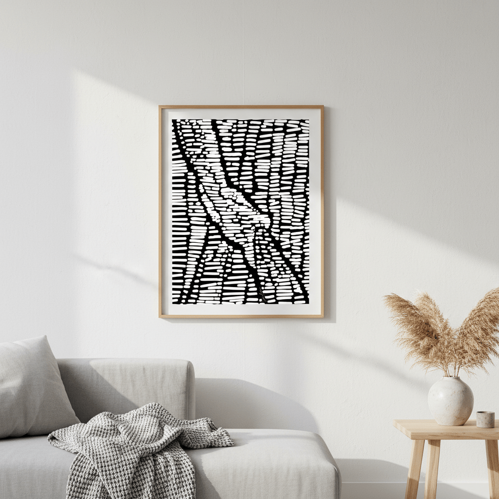 Never Let Go Black and White by Julia Cheney wall - art - picture - poster