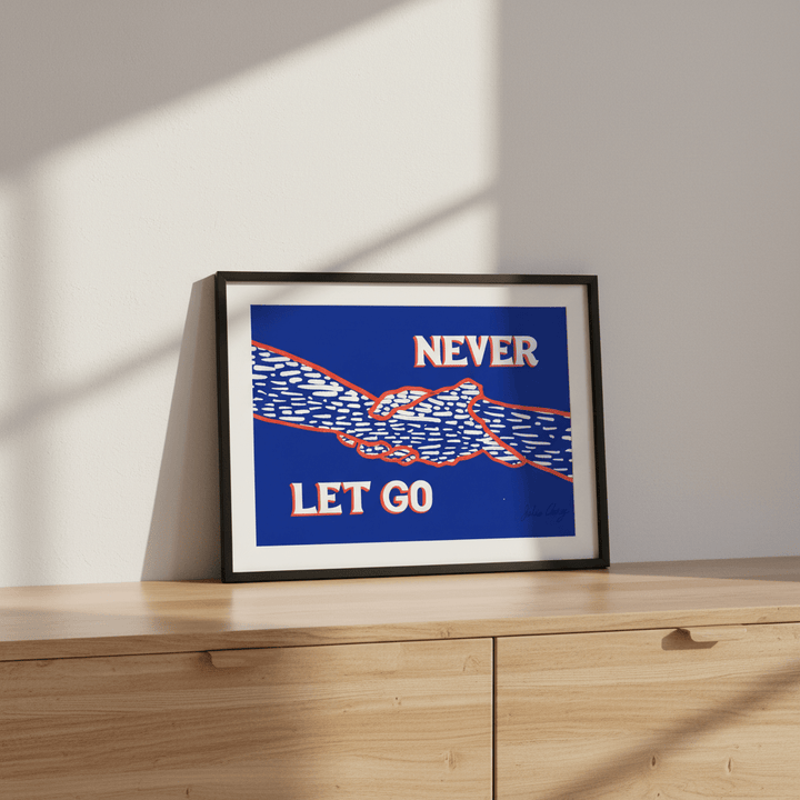 Never Let Go by Julia Cheney wall - art - picture - poster