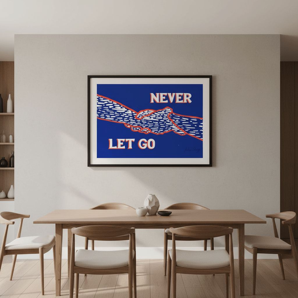 Never Let Go by Julia Cheney wall - art - picture - poster