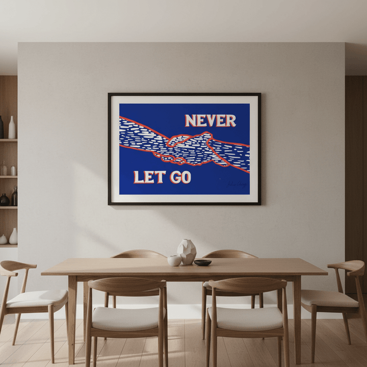 Never Let Go by Julia Cheney wall - art - picture - poster