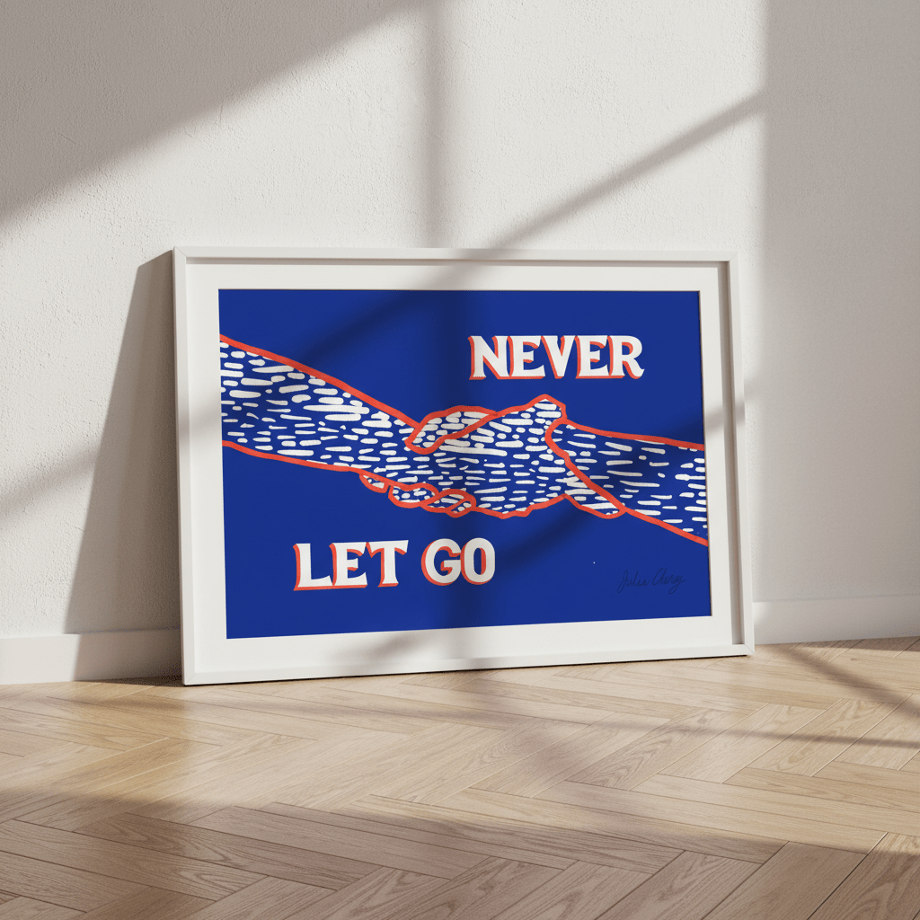 Never Let Go by Julia Cheney wall - art - picture - poster