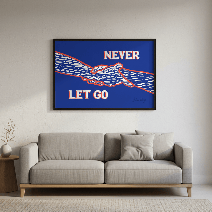 Never Let Go by Julia Cheney wall - art - picture - poster