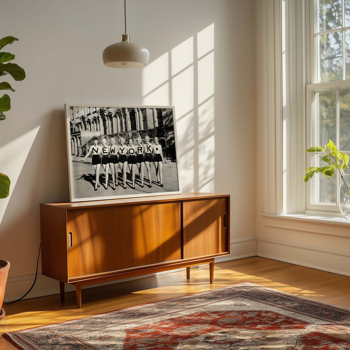 New York Chorus Vintage Landscape Wall Art wall - art - picture - poster