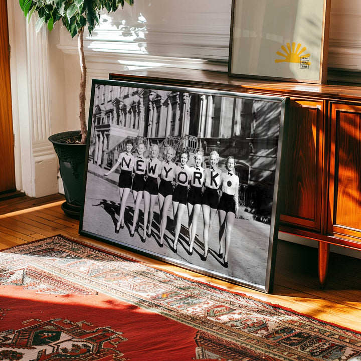 New York Chorus Vintage Landscape Wall Art wall - art - picture - poster
