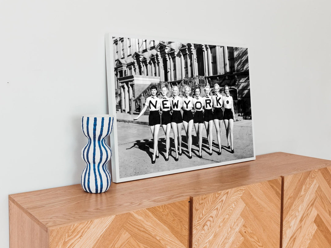 New York Chorus Vintage Landscape Wall Art wall - art - picture - poster