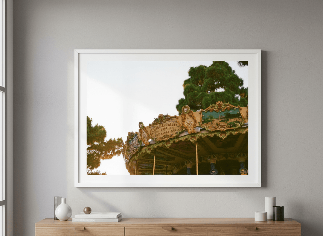 Contemporary wall art featured in a bright modern office workspace