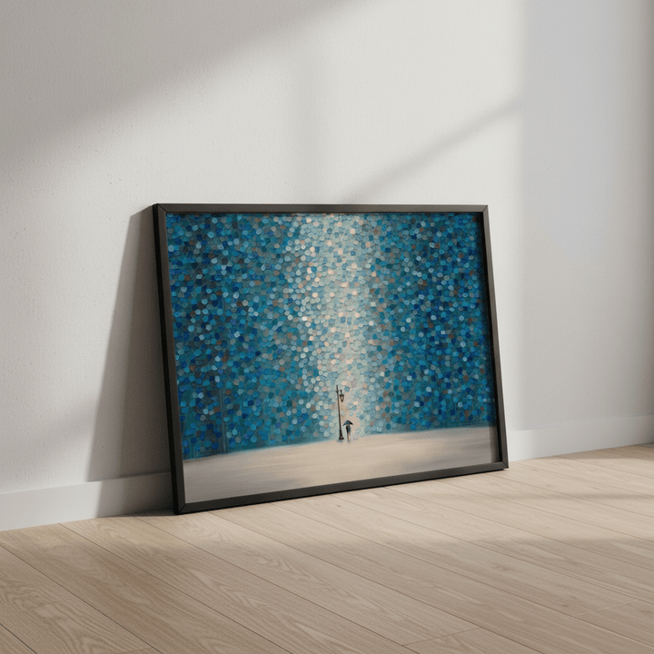 Night Rain by Ekaterina Ermilkina wall - art - picture - poster
