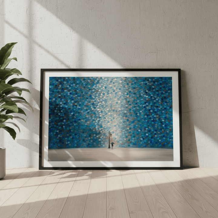 Night Rain by Ekaterina Ermilkina wall - art - picture - poster
