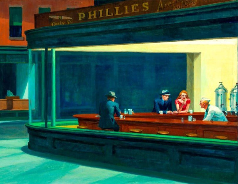 Nighthawks by Edward Hopper