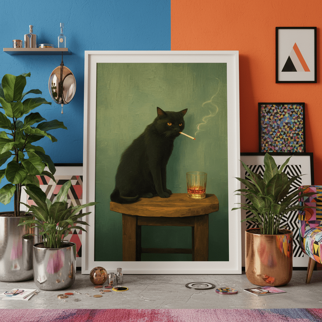 Nine Lives Later wall - art - picture - poster