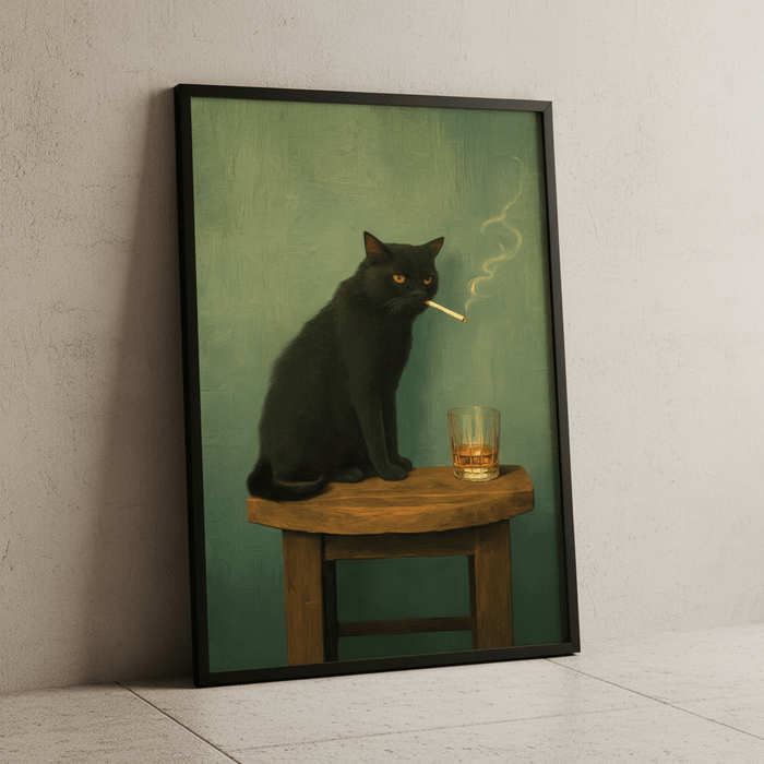 Nine Lives Later | Art & Canvas Print
