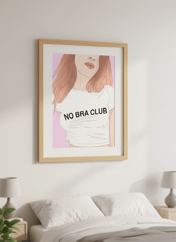 No Bra Club Girl By Lisen Vennesland