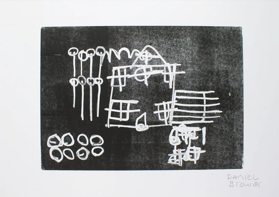 Nocturne Symbols in White Ink By DONUT Studios