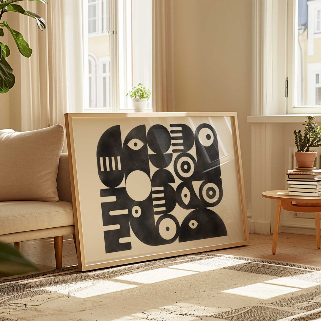 Noir Symmetry by Maison Bootsy - Style My Wall