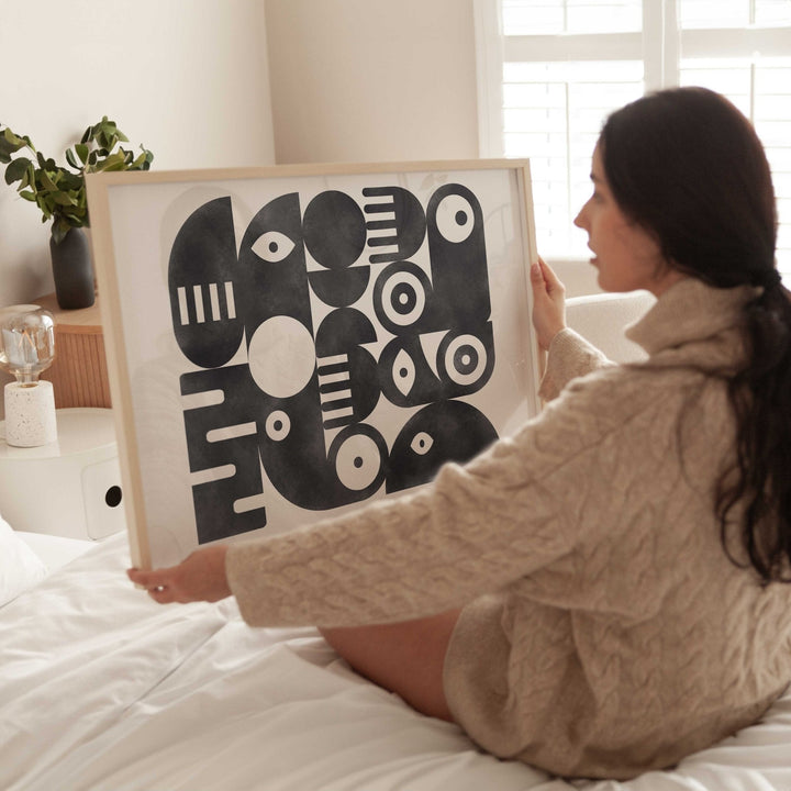 Noir Symmetry by Maison Bootsy - Style My Wall