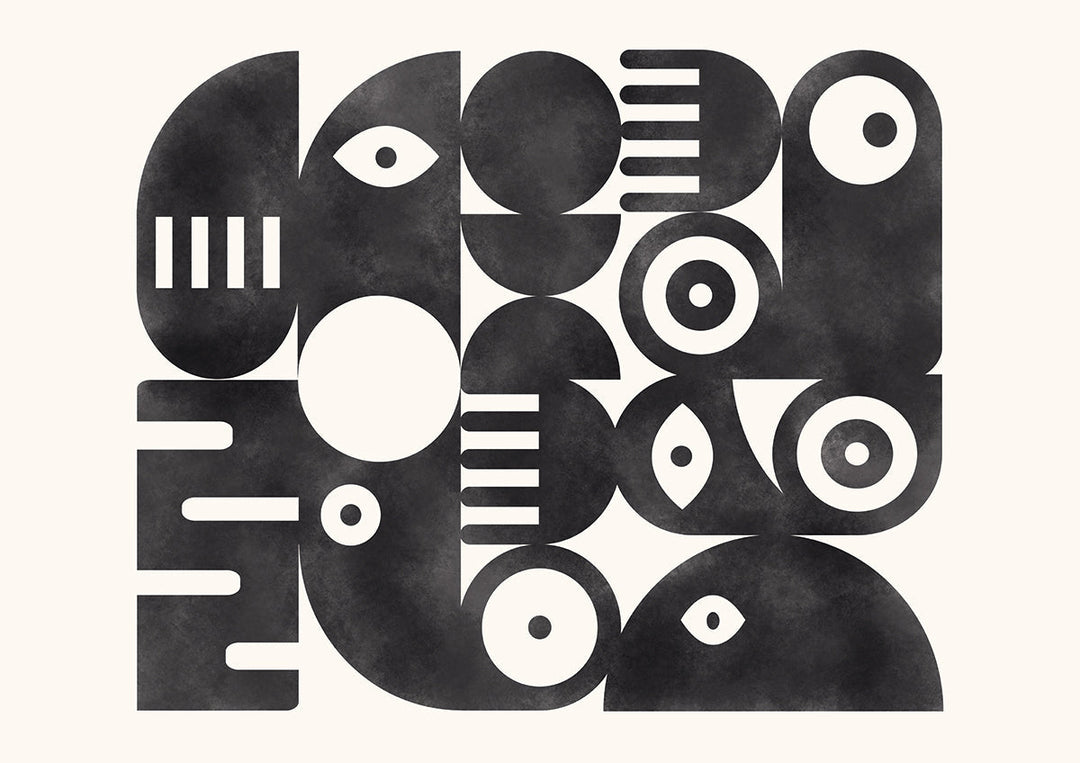 Noir Symmetry by Maison Bootsy - Style My Wall,frame